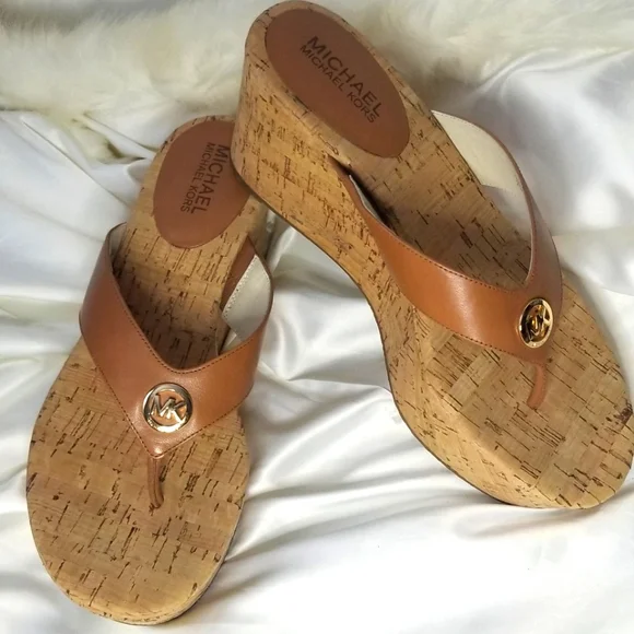 Michael Kors Platform Wedge Sandals